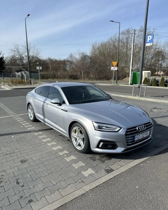 Audi A5 cena 95000 przebieg: 173000, rok produkcji 2018 z Ostrów Mazowiecka małe 79